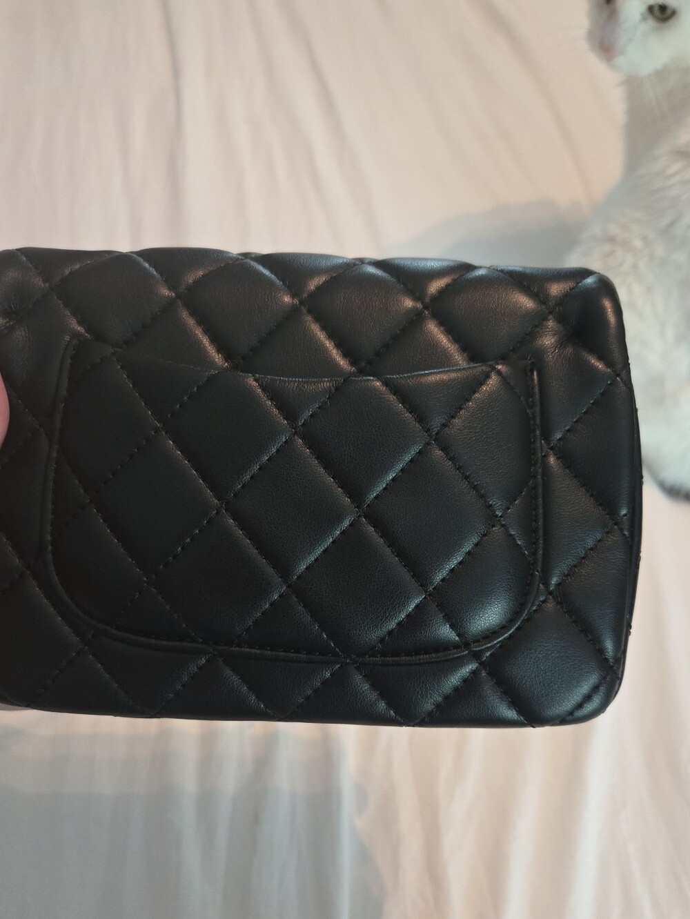 Classic Black Quilted Women’s Crossbody Bag